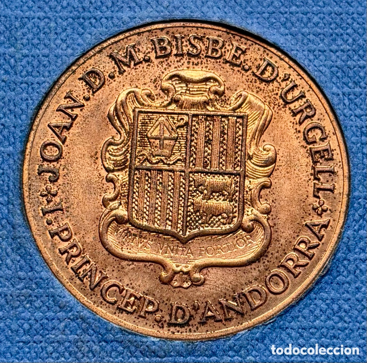 Monedas antiguas de Europa: Moneda ANDORRA 5 Diners 1996. Cartera - Foto 2