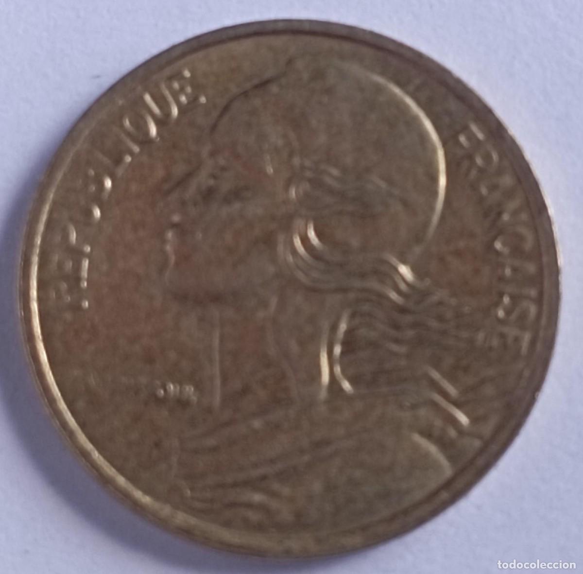 Monedas antiguas de Europa: Moneda de Francia 5 c&eacute;ntimos 1983 - Foto 2