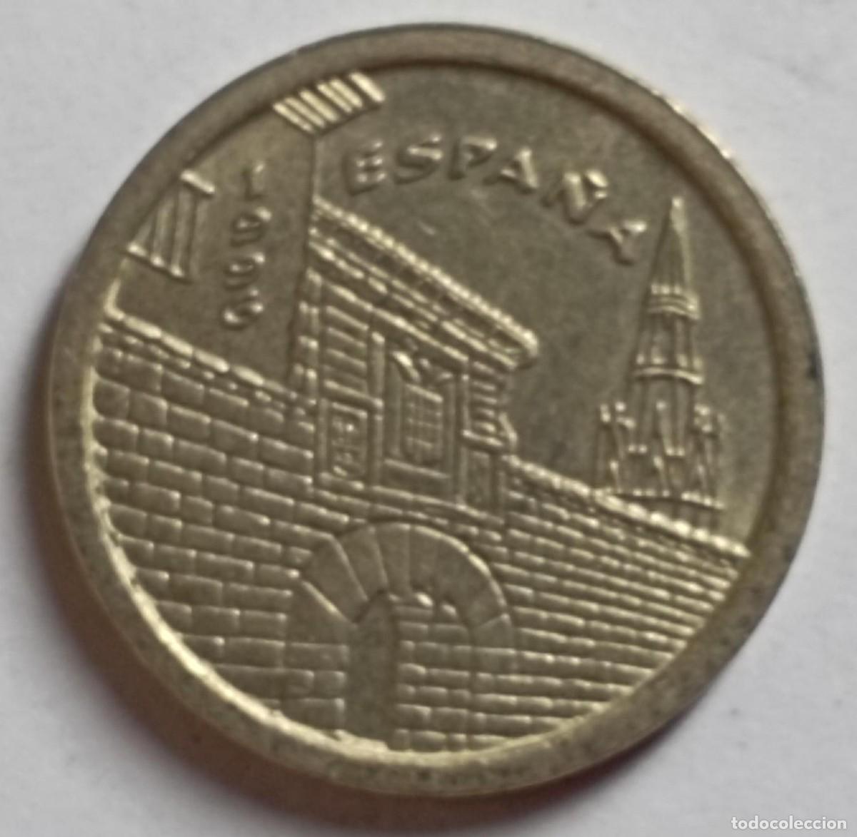 Monedas antiguas de Europa: Moneda de Espa&ntilde;a 5 pesetas de 1996 - Foto 2