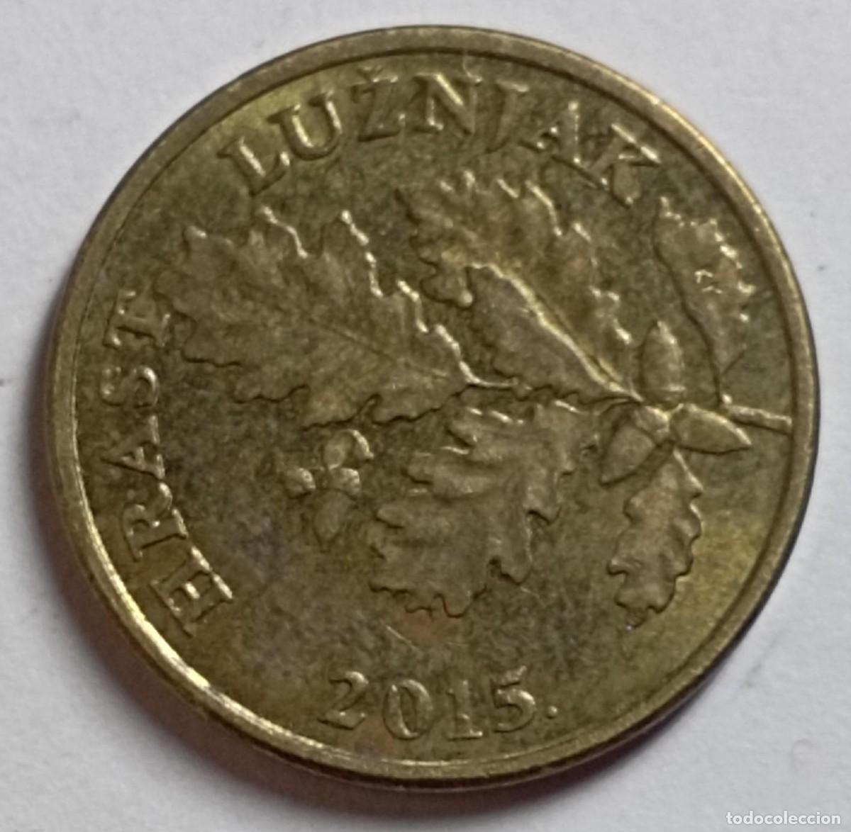 Monedas antiguas de Europa: Moneda de Croacia 5 lipa del 2015 - Foto 1
