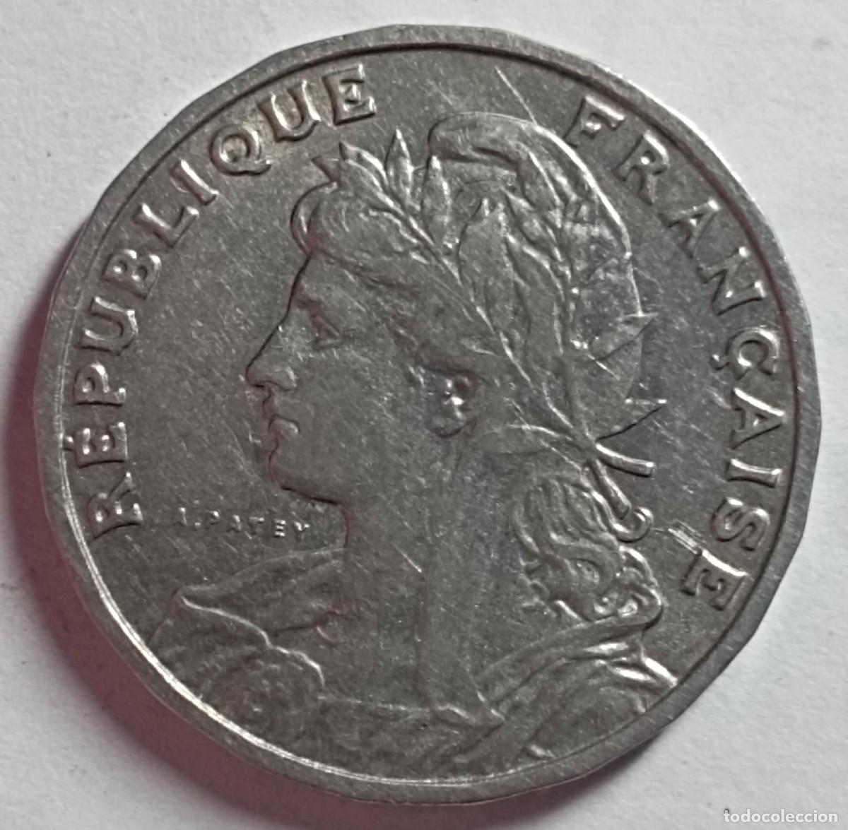 Monedas antiguas de Europa: Moneda de Francia 25 c&eacute;ntimos de 1904 - Foto 2