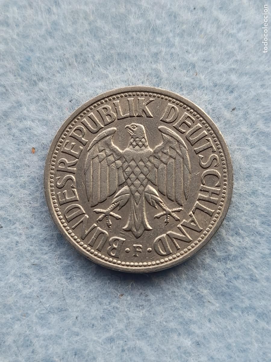 Old Coins of Europe: Alemania. 1 Marco. A&ntilde;o 1950 F.