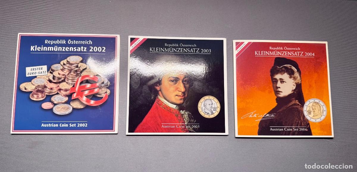 Monedas antiguas de Europa: SETS EUROS AUSTRIA 2002 - 2003 -2004 - Foto 1