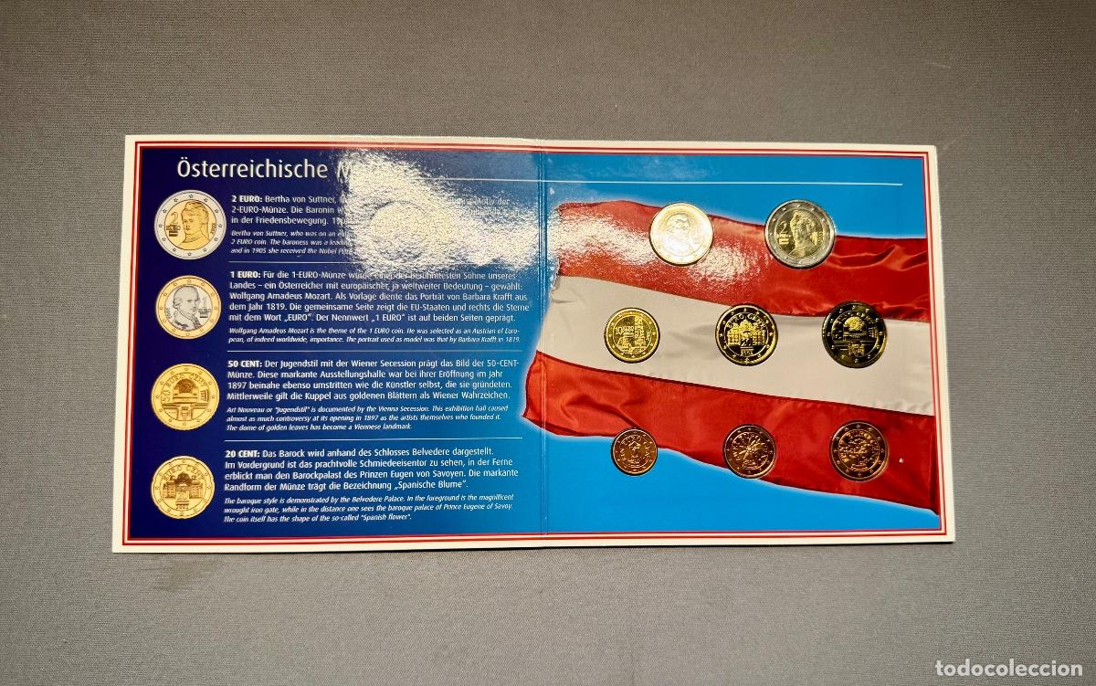 Monedas antiguas de Europa: SETS EUROS AUSTRIA 2002 - 2003 -2004 - Foto 2