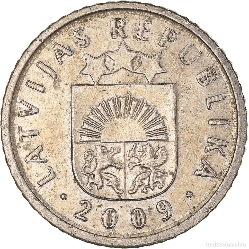 Monedas antiguas de Europa: [#1000021] Moneda, Letonia, 5 Santimi, 2009 - Foto 1