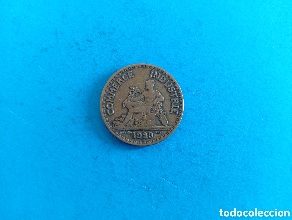 Monedas antiguas de Europa: 2 francos de Francia 1923 - Foto 1