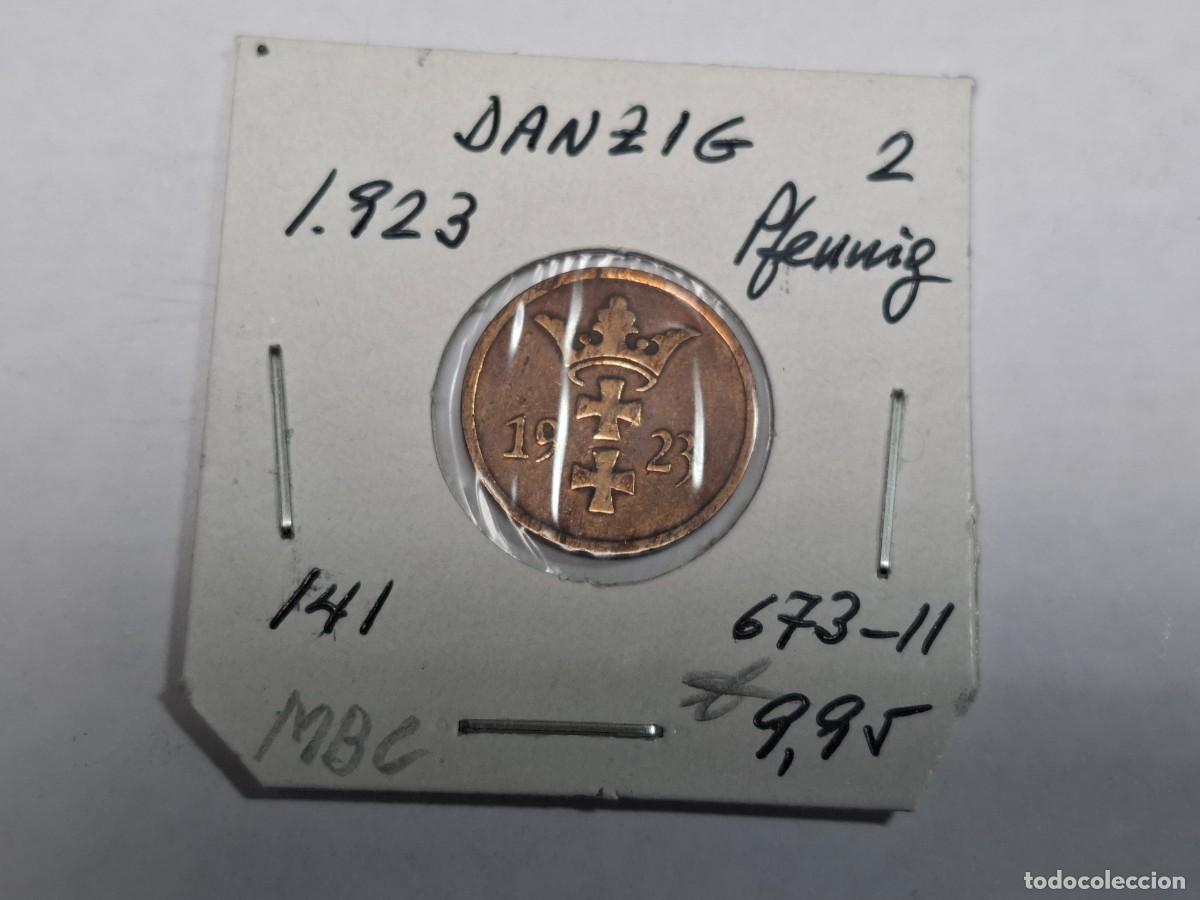 Monedas antiguas de Europa: 2 PFENNIG de 1937 KM 141 DANZIG en MBC - Foto 1