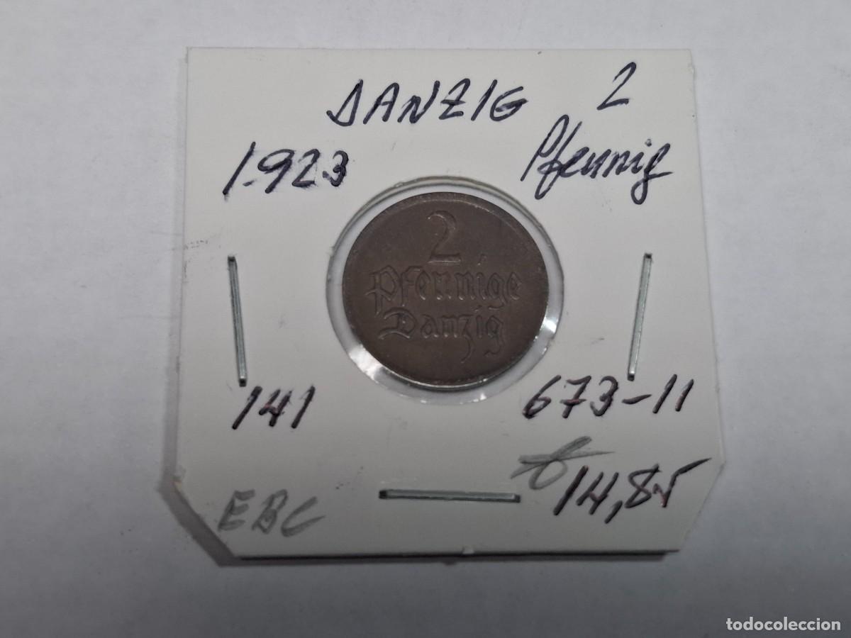 Monedas antiguas de Europa: 2 PFENNIG de 1937 KM 141 DANZIG en EBC - Foto 1
