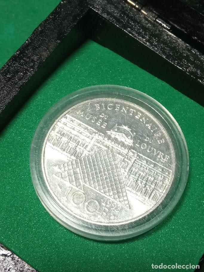 Old Coins of Europe: MONEDA DE COLECCI&Oacute;N Plata 200 aniversario El Louvre