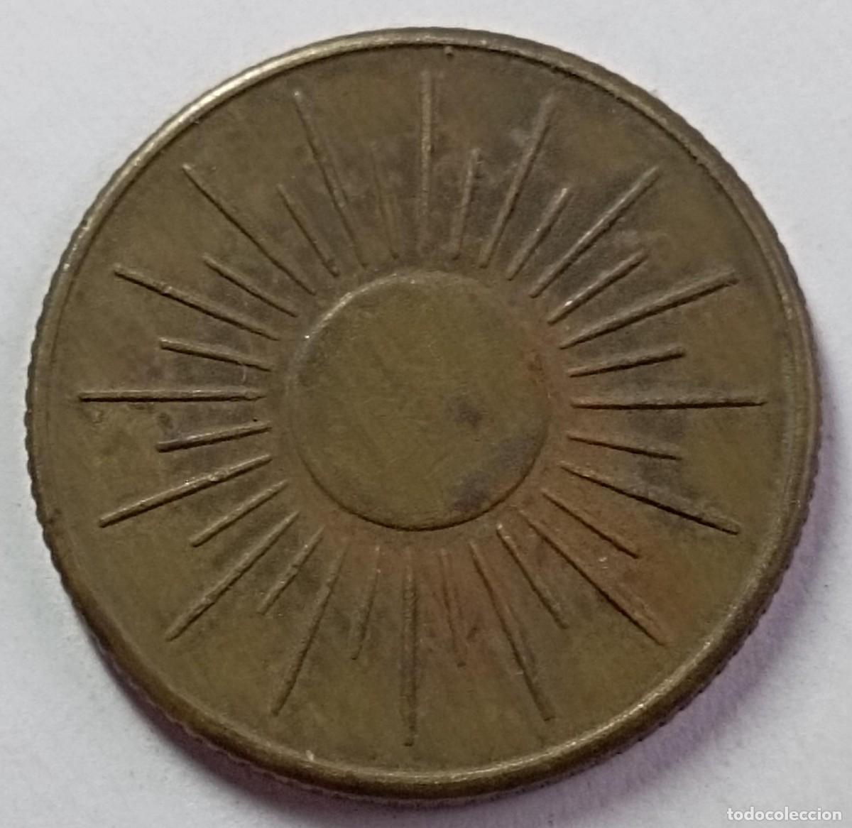 Monedas antiguas de Europa: Moneda, token Sol, sun (Francia) - Foto 2