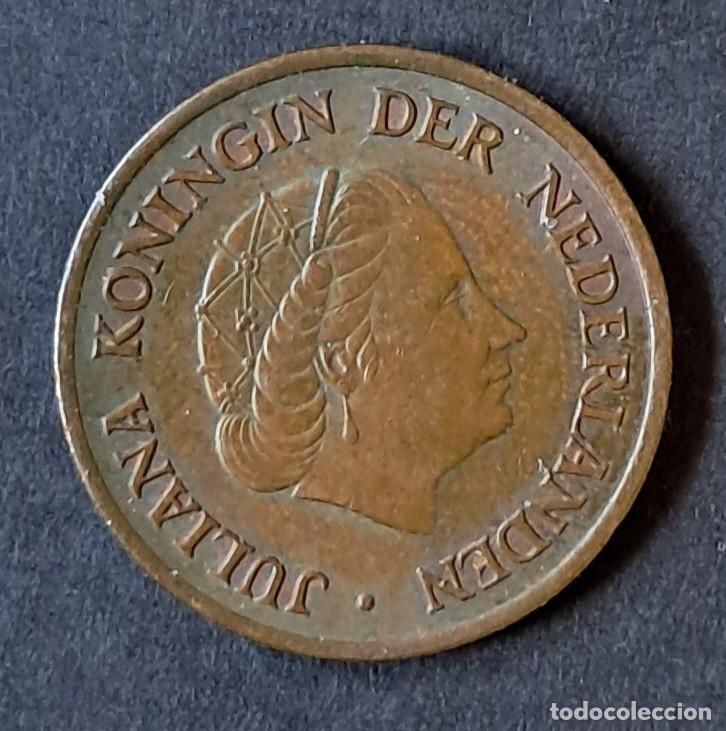 Alte M&uuml;nzen aus Europa: REINA JULIANA - 5 CENTAVOS.