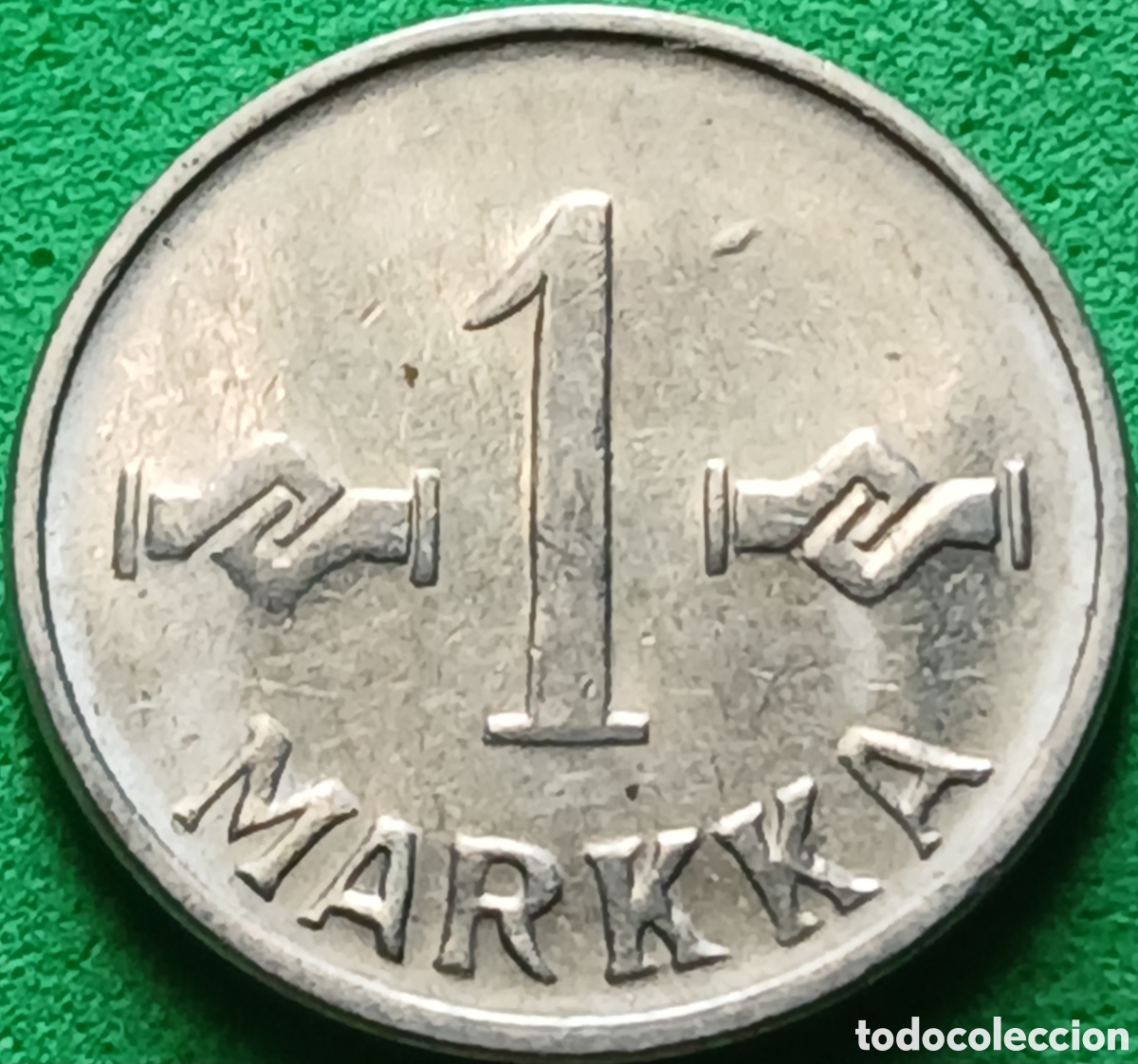 Monedas antiguas de Europa: Finlandia 1 marco 1956 km#36a