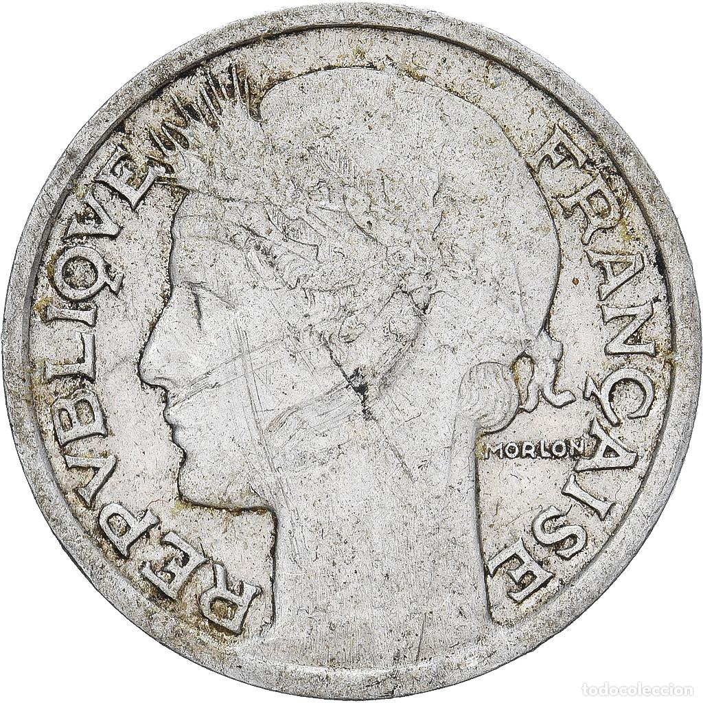 Monedas antiguas de Europa: [#1223694] Francia, 50 Centimes, Morlon, 1947, Paris, Aluminio, BC+, Gadoury:426b