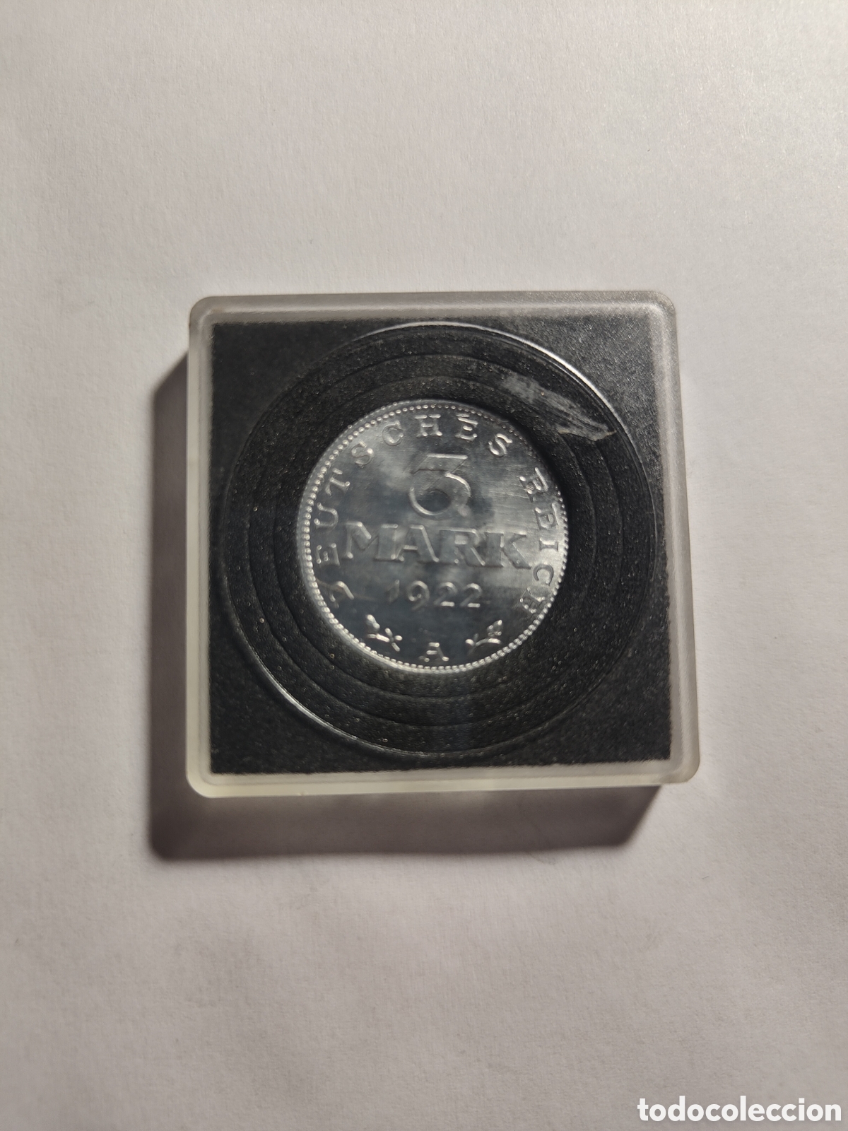 Monedas antiguas de Europa: 3 Mark 1922. SC. Alemania.