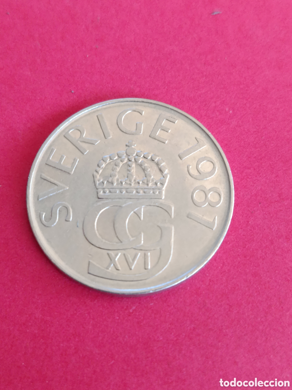 Monedas antiguas de Europa: SUECIA. 5 CORONAS DE 1987. - Foto 1