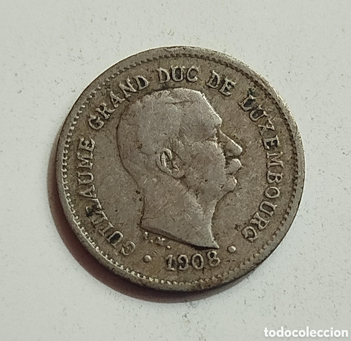 Monedas antiguas de Europa: Moneda 5 C&eacute;ntimos Luxemburgo 1908 - Foto 1