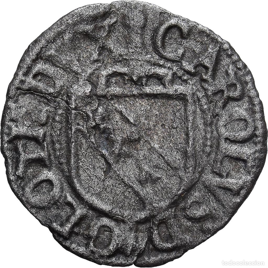 Monedas antiguas de Europa: [#139188] Duchy of Lorraine, Charles III, 1/2 Carolus, 1575-1581, Nancy, Vell&oacute;n, MBC