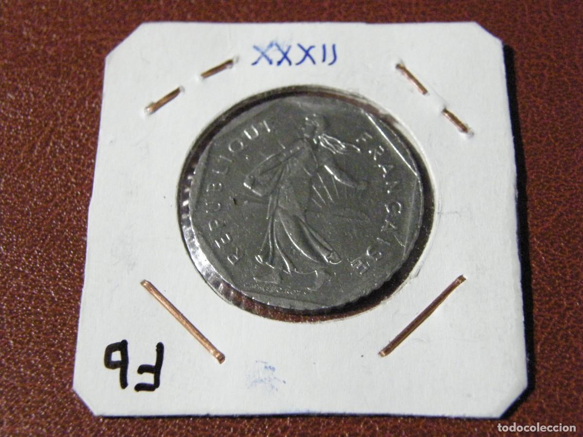 Moedas antigas da Europa: Moneda de 2 francos de Francia 1997: La Sembradora