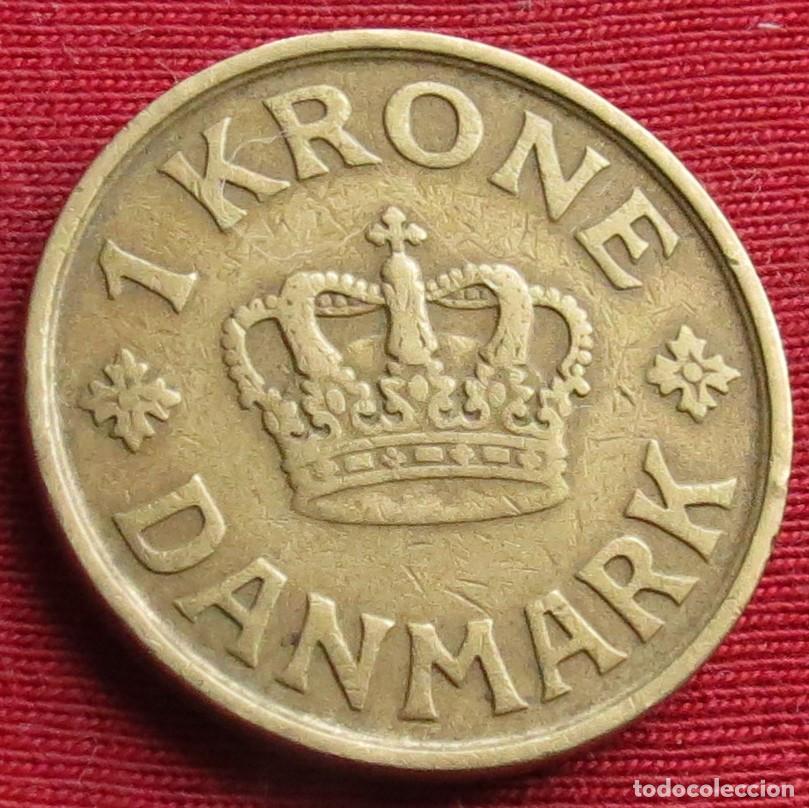 Monedas antiguas de Europa: Dinamarca 1 krone 1925 - Foto 1