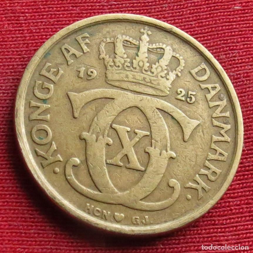 Monedas antiguas de Europa: Dinamarca 1 krone 1925 - Foto 2