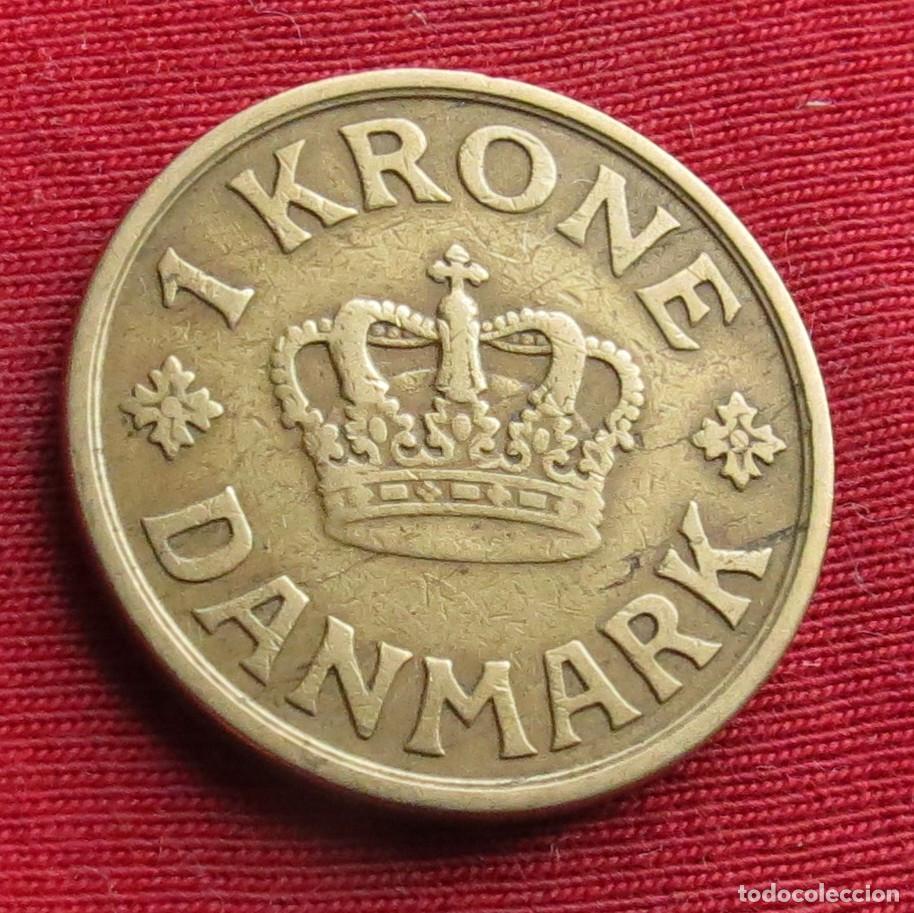 Monedas antiguas de Europa: Dinamarca 1 krone 1926 - Foto 1