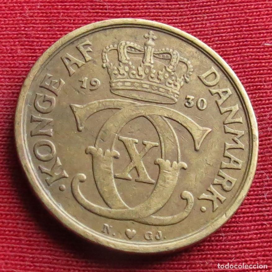 Monedas antiguas de Europa: Dinamarca 1 krone 1930 - Foto 2