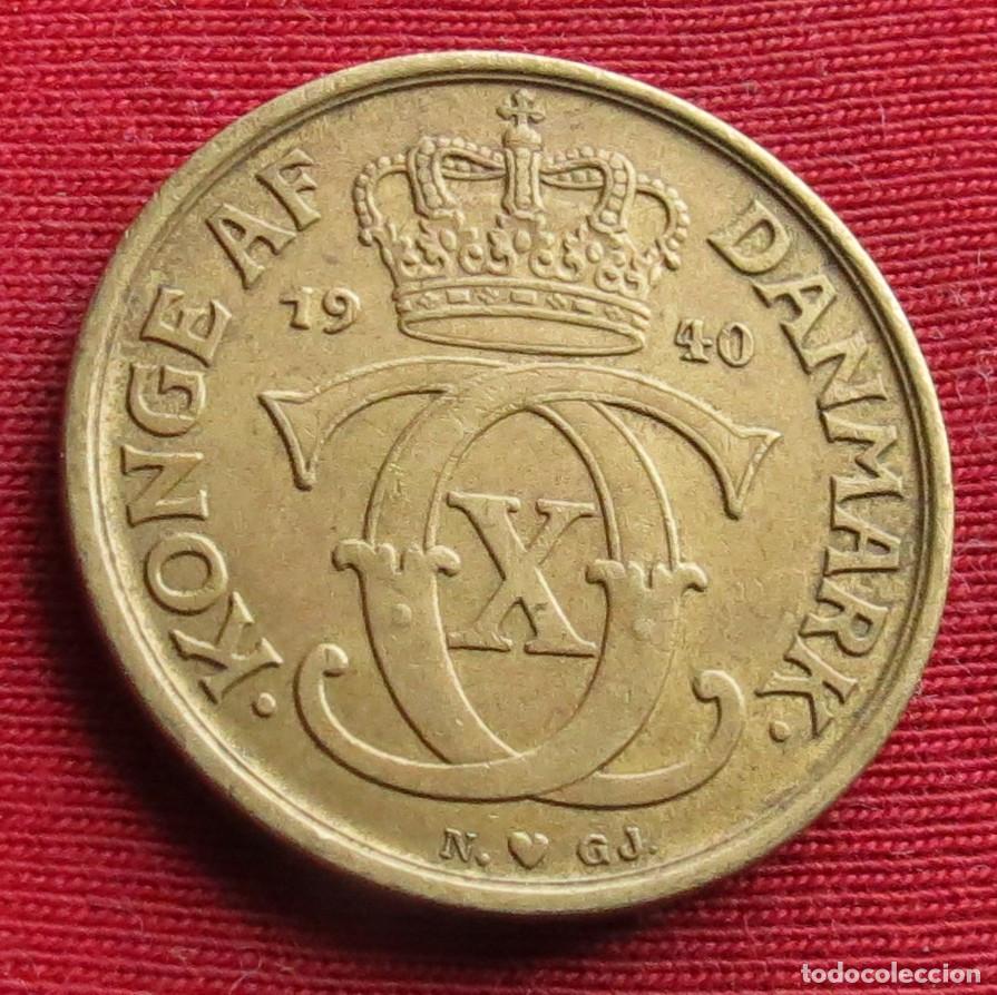 Monedas antiguas de Europa: Dinamarca 1 krone 1940 - Foto 2