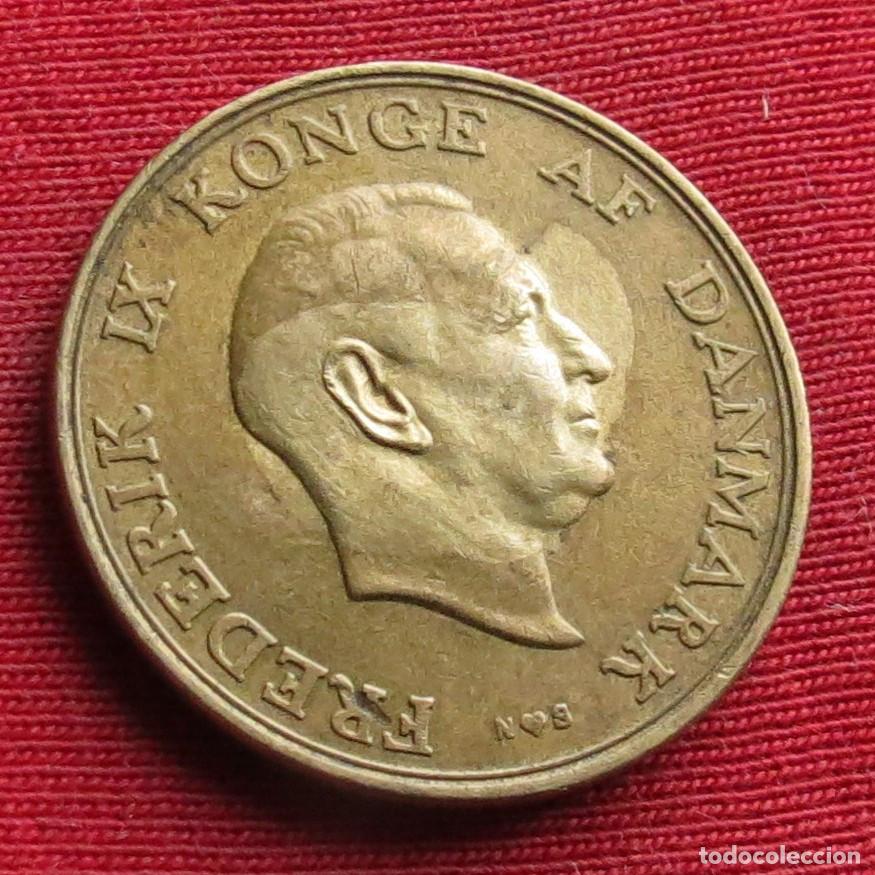 Monedas antiguas de Europa: Dinamarca 1 krone 1955 - Foto 2