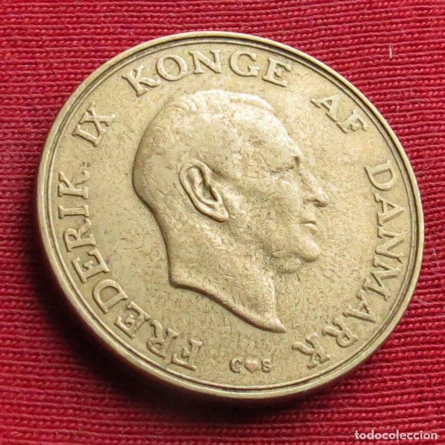 Monedas antiguas de Europa: Dinamarca 1 krone 1957 - Foto 2