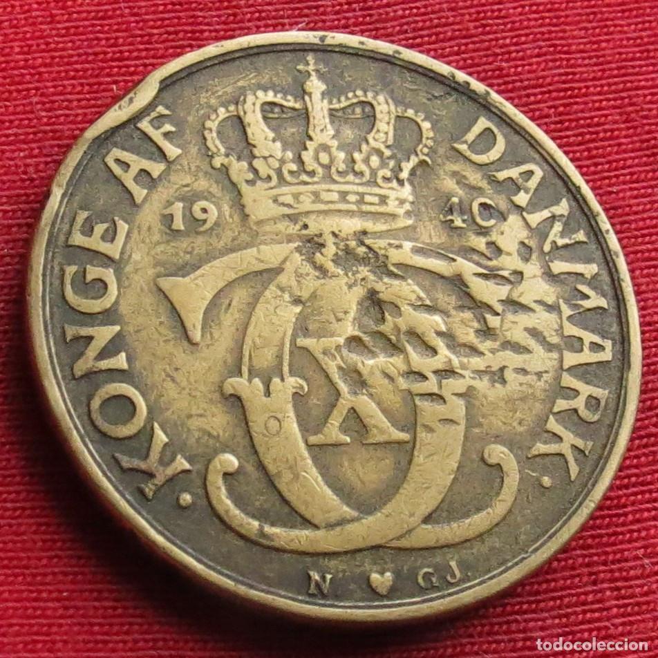 Monedas antiguas de Europa: Dinamarca 2 kroner 1940 - Foto 2