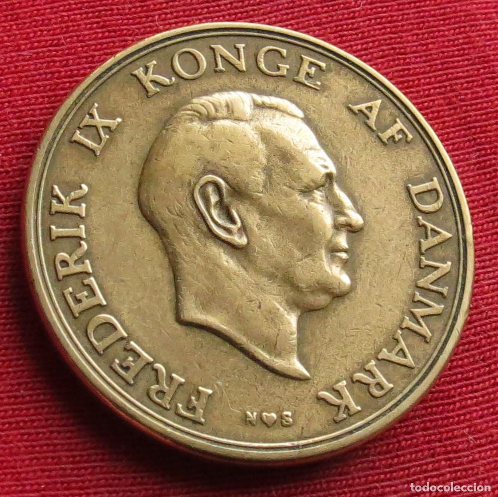 Monedas antiguas de Europa: Dinamarca 2 kroner 1952 - Foto 2