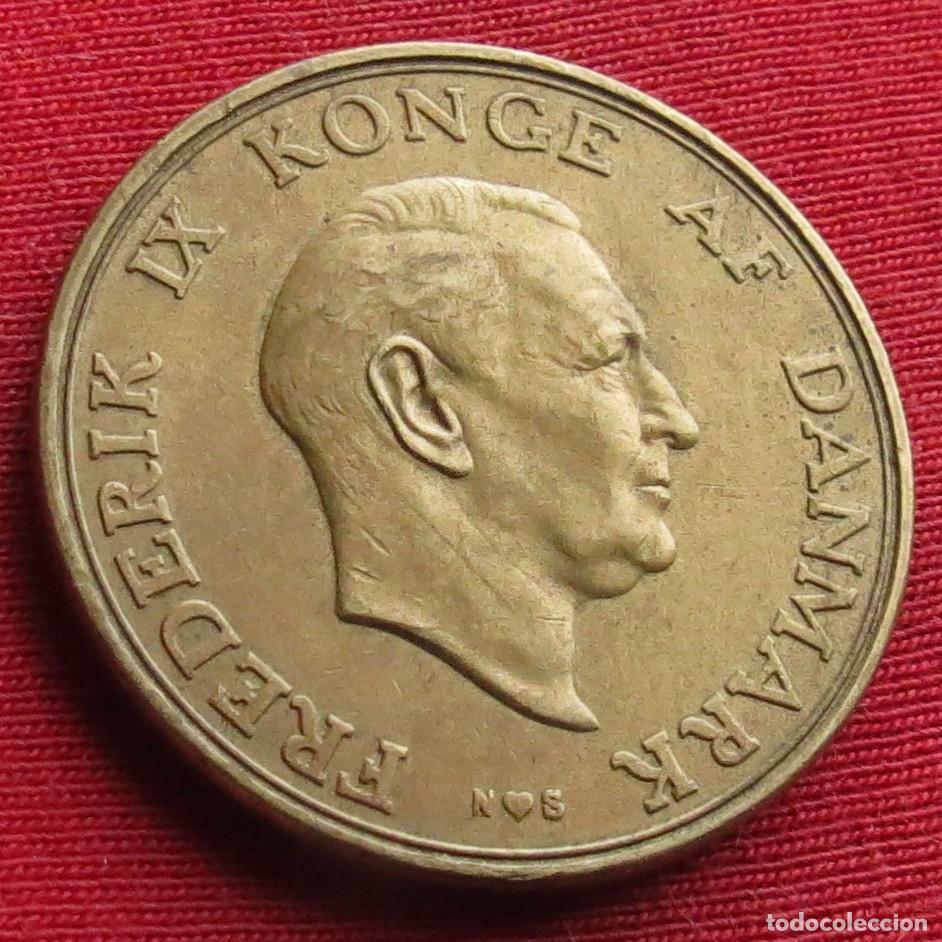 Monedas antiguas de Europa: Dinamarca 2 kroner 1954 - Foto 2