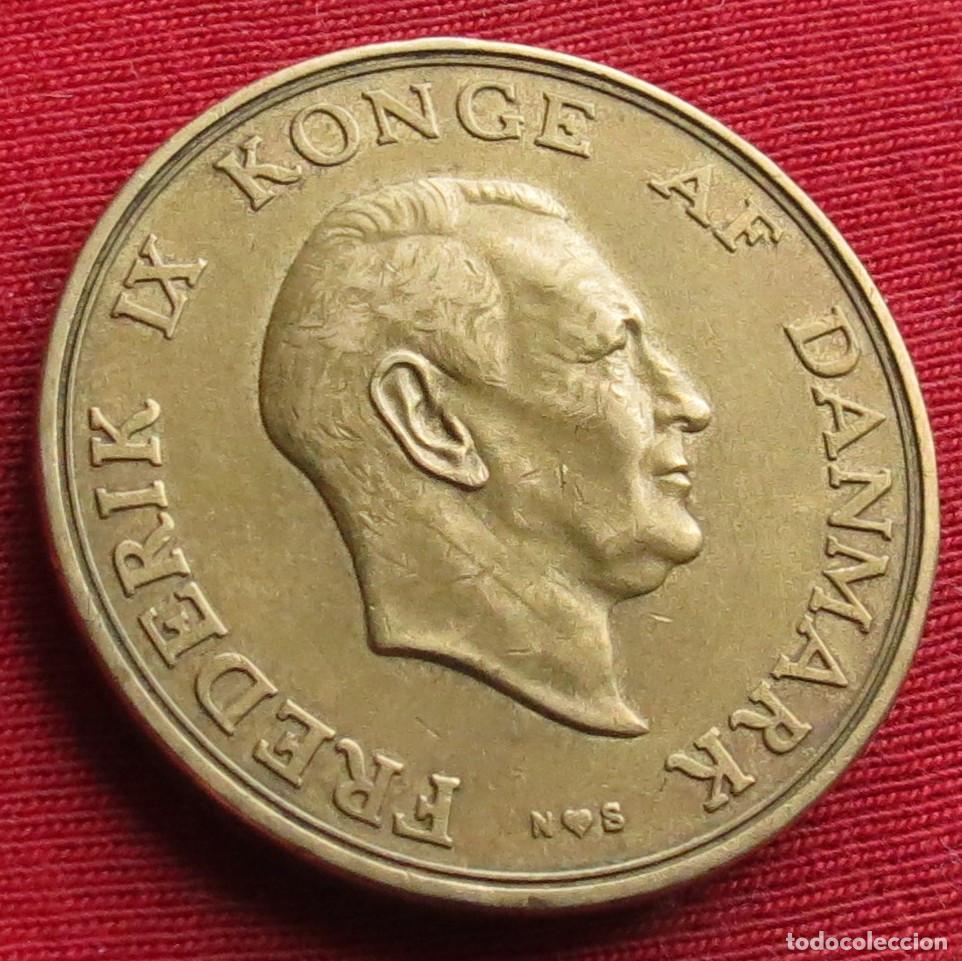 Monedas antiguas de Europa: Dinamarca 2 kroner 1955 - Foto 2