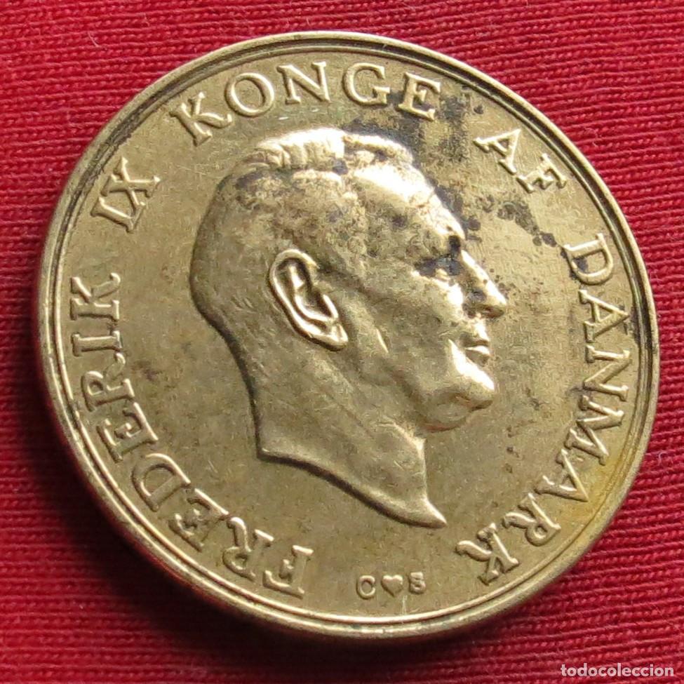 Monedas antiguas de Europa: Dinamarca 2 kroner 1959 - Foto 2