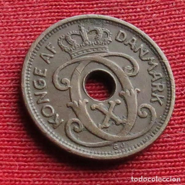 Monedas antiguas de Europa: Dinamarca 1 ore 1928 - Foto 2