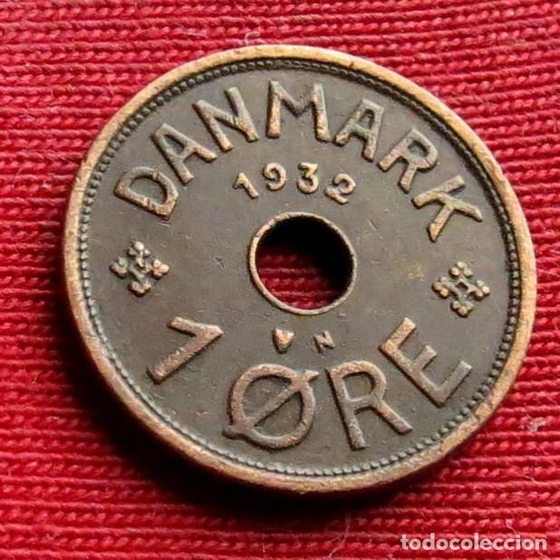 Monedas antiguas de Europa: Dinamarca 1 ore 1932 - Foto 1