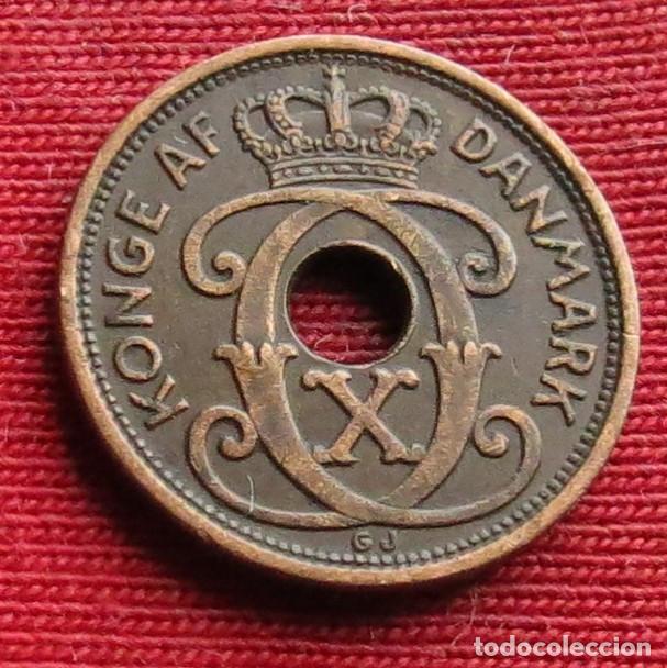 Monedas antiguas de Europa: Dinamarca 1 ore 1932 - Foto 2