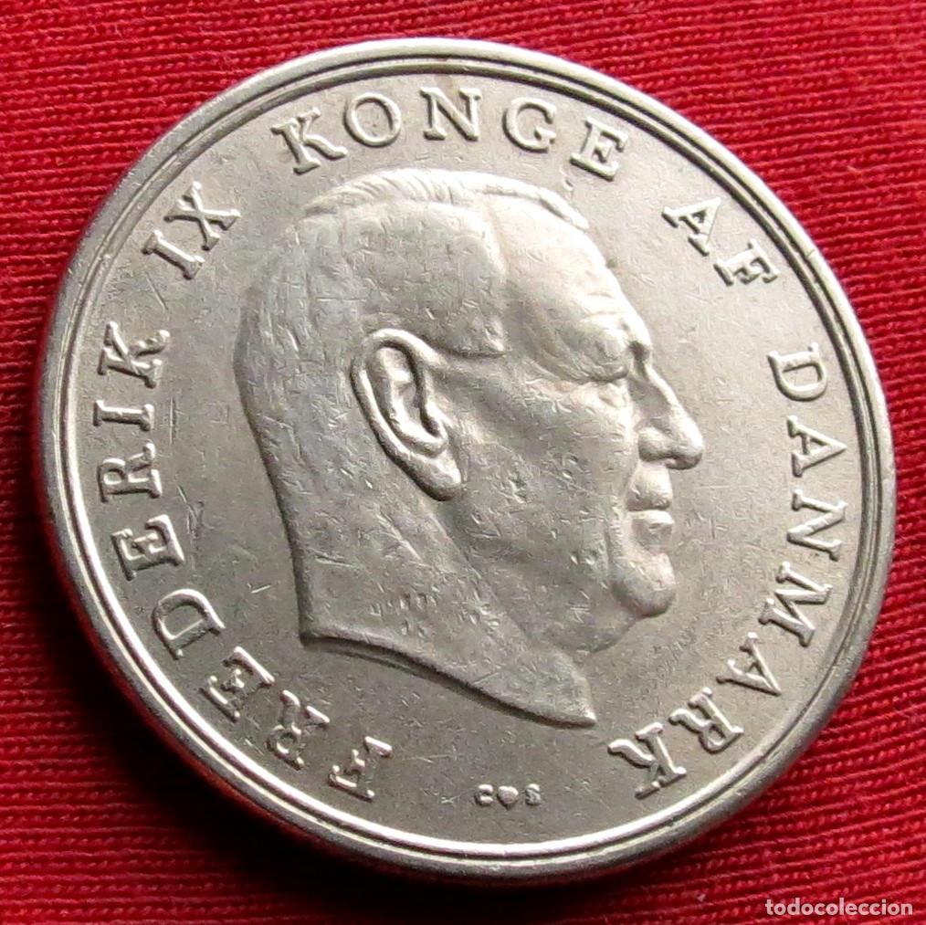 Monedas antiguas de Europa: Dinamarca 5 kroner 1963 - Foto 2