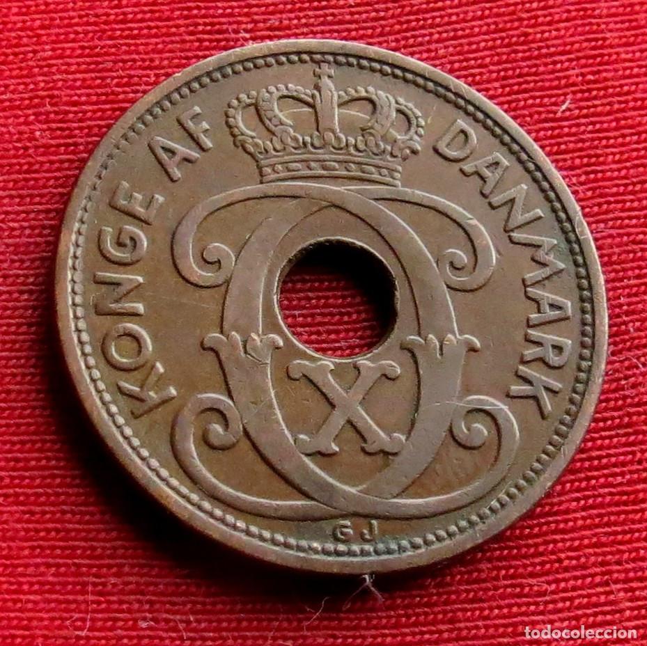 Monedas antiguas de Europa: Dinamarca 5 ore 1937 - Foto 2