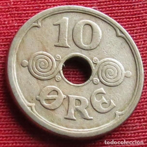 Monedas antiguas de Europa: Dinamarca 10 ore 1925 - Foto 2