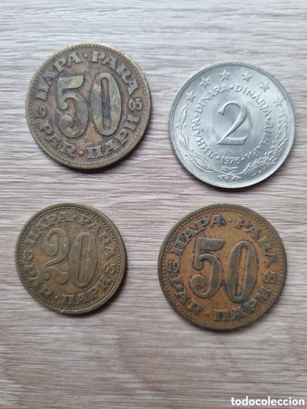Monedas antiguas de Europa: Monedas Yugoslavia. 1976 - Foto 2