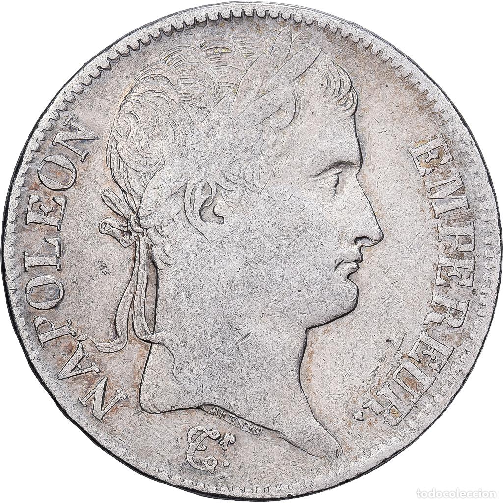 Monedas antiguas de Europa: [#1117817] Moneda, Francia, Napol&eacute;on I, 5 Francs, 1813, Nantes, BC+, Plata, KM:694.14