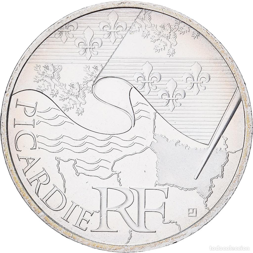 Monedas antiguas de Europa: [#1512778] Francia, 10 Euro, Picardie, 2010, Paris, Plata, SC, KM:1666
