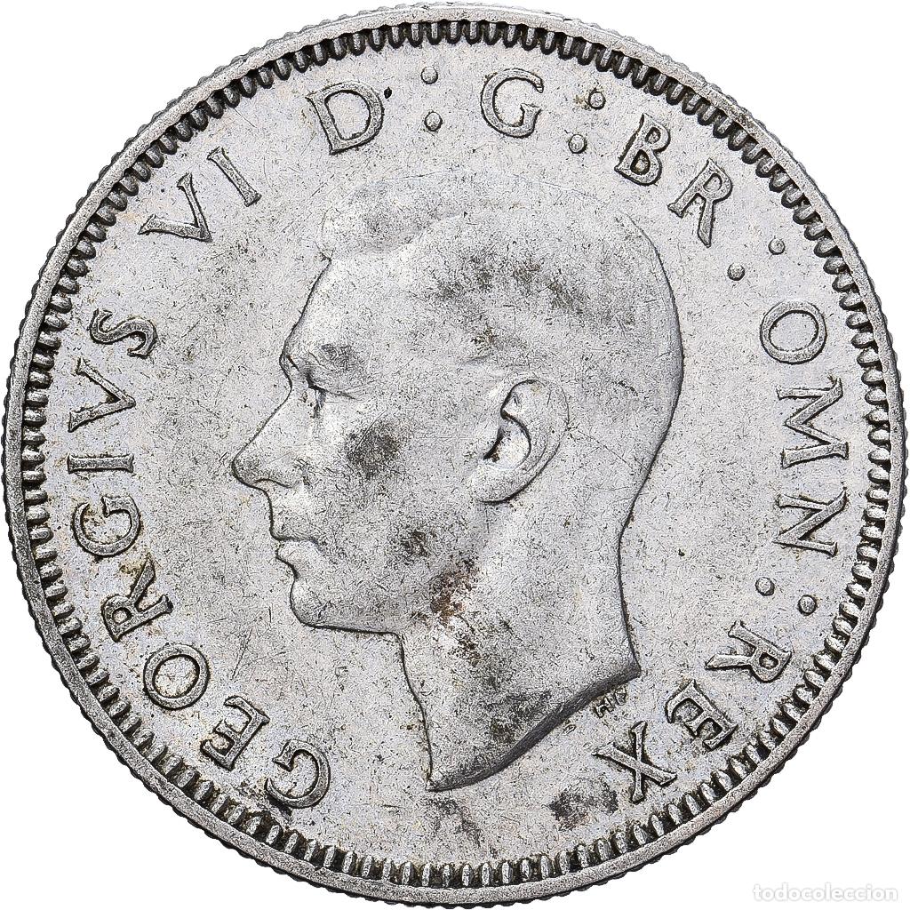 Monedas antiguas de Europa: [#1512859] Reino Unido, George VI, Shilling, 1939, London, Plata, MBC, KM:853