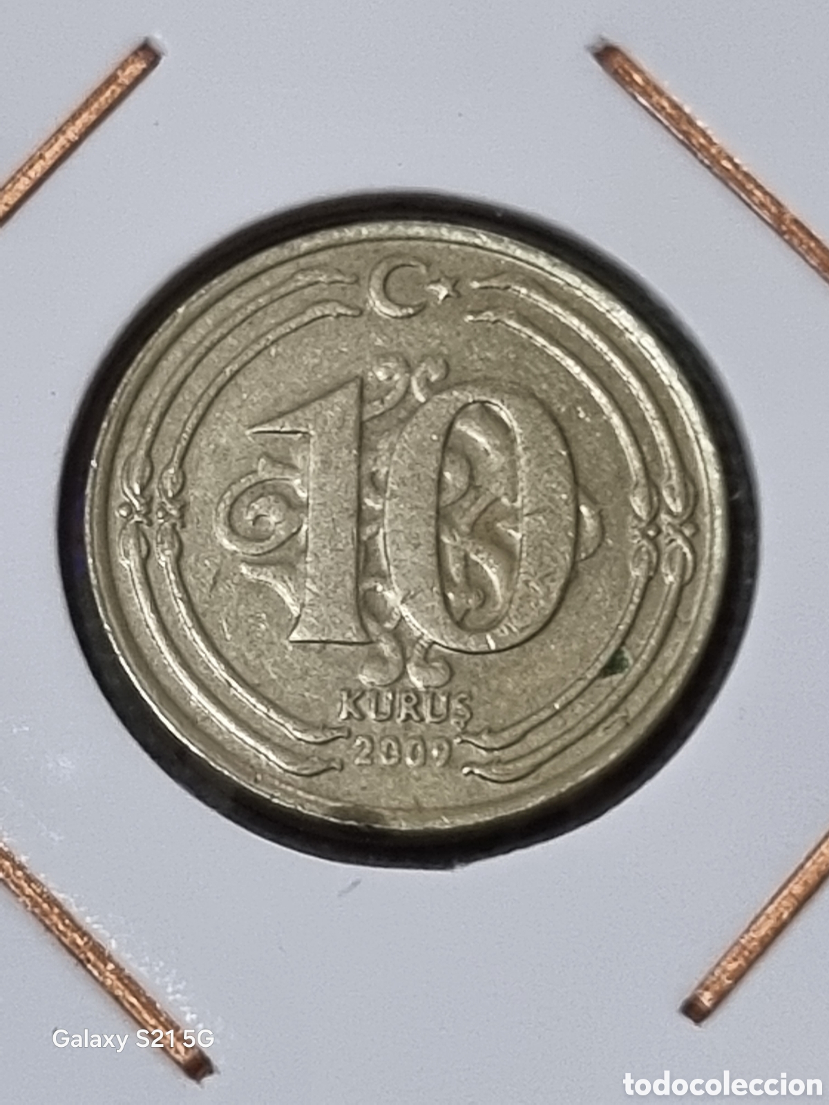 Monedas antiguas de Europa: MONEDA 10 KURUS TURQU&Iacute;A 2009 - Foto 1