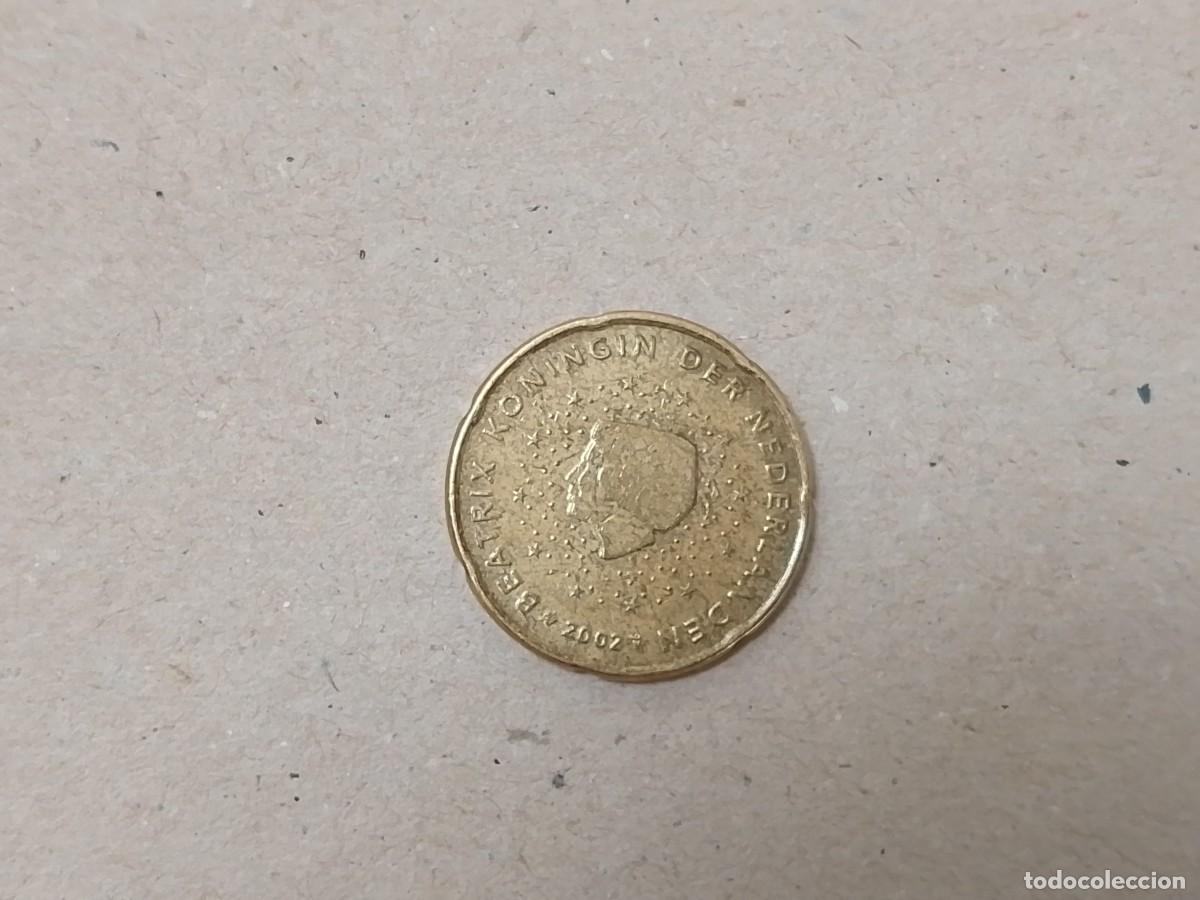 Monedas antiguas de Europa: Moneda 20 centimos Holanda, a&ntilde;o 2002 - Foto 1