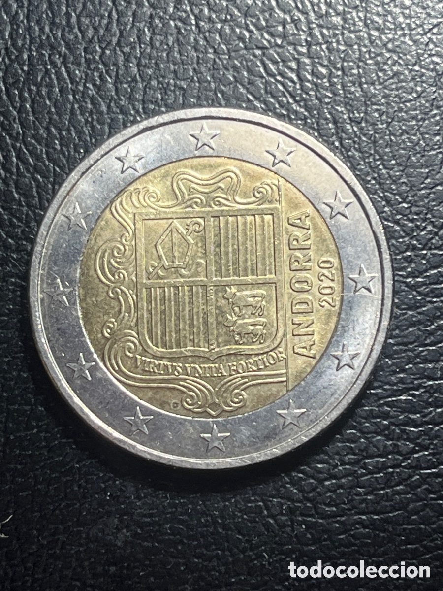 Monedas antiguas de Europa: Moneda 2 Euros Andorra 2020