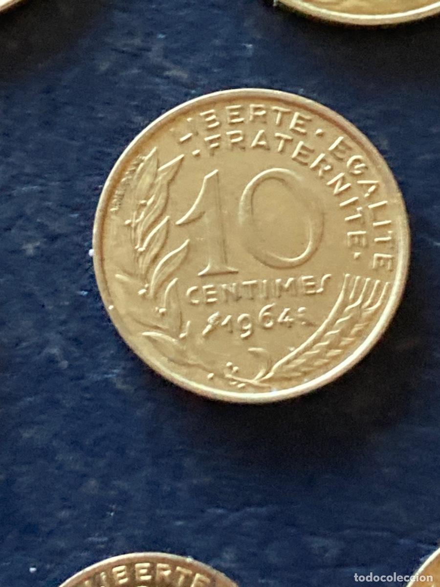 Old Coins of Europe: M&uuml;nze M&uuml;nzen Umlaufm&uuml;nze Frankreich 10 Centimes 1964