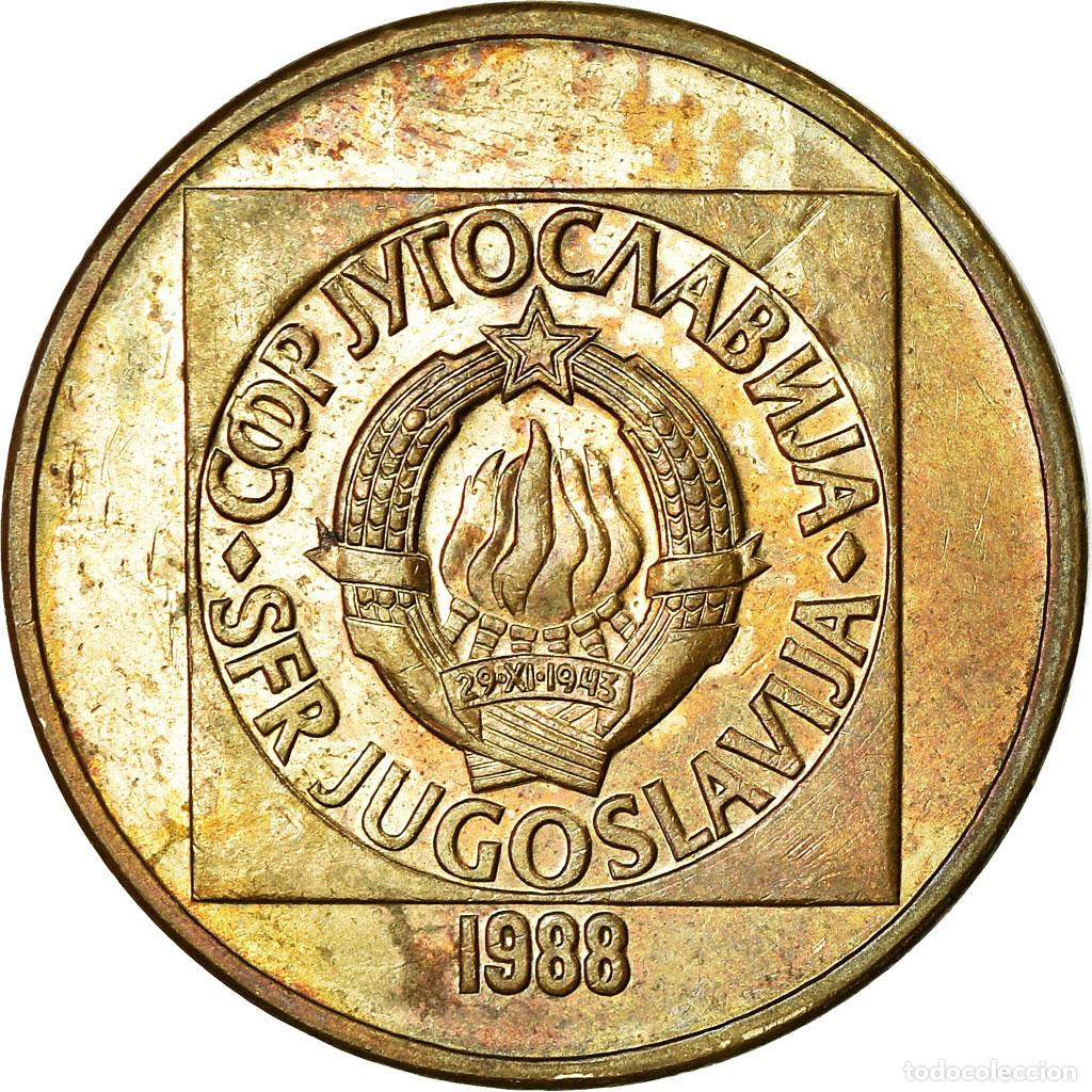 Monedas antiguas de Europa: [#679489] Moneda, Yugoslavia, 100 Dinara, 1988, MBC, Lat&oacute;n, KM:134