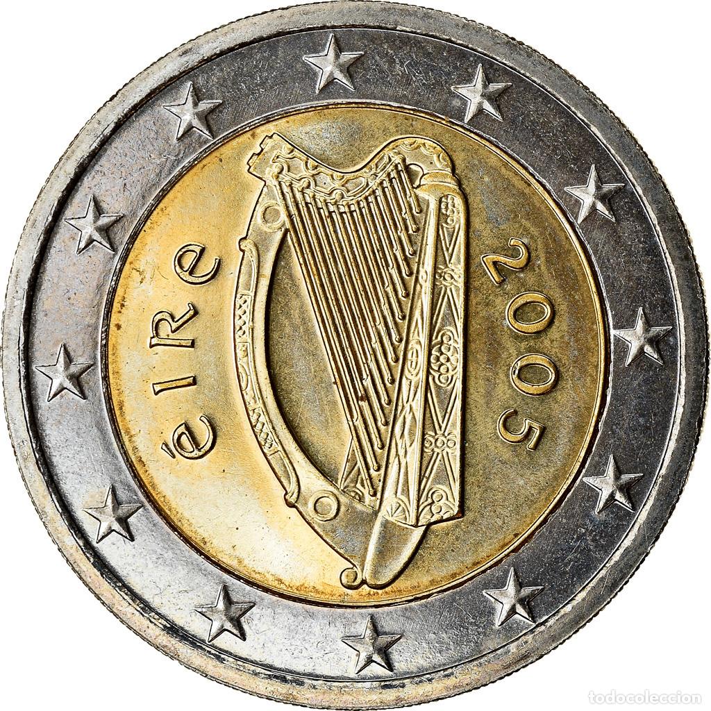 Monedas antiguas de Europa: [#765941] REP&Uacute;BLICA DE IRLANDA, 2 Euro, 2005, SC, Bimet&aacute;lico, KM:39